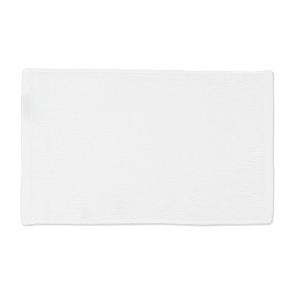 Towelsoft Light Weight Terry 100% cotton Sports Face Towel 11 inch x 18 inch White Face-EL1410-WE